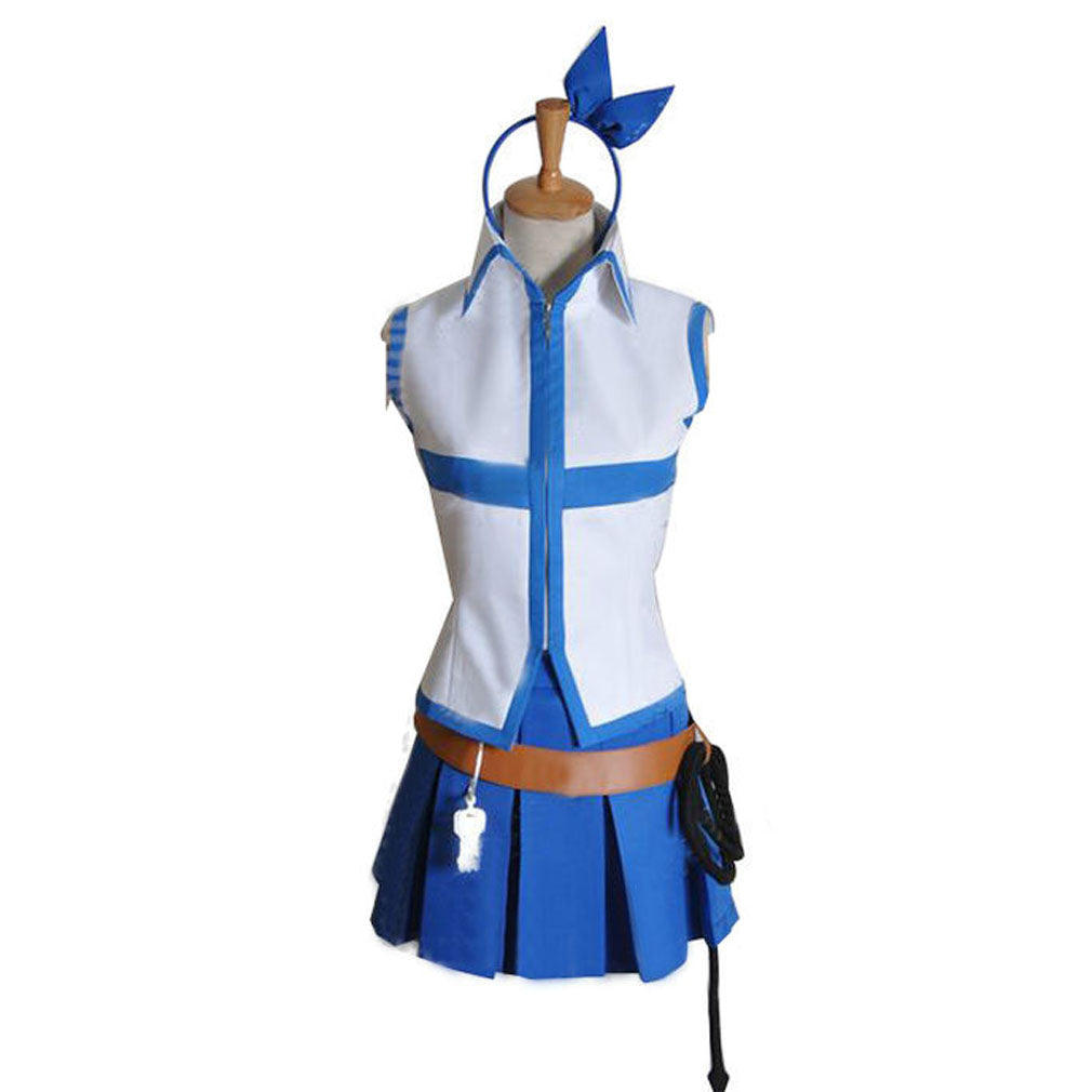 Fairy Tail Lucy Heartfilia Cosplay Costume – Cosgaget.com