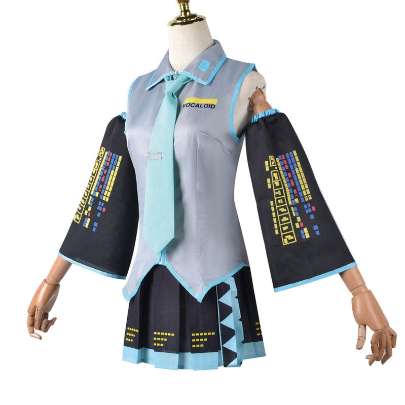 Vocaloid Hatsune Miku Miku Initial Cosplay Costumes – Cosgaget.com